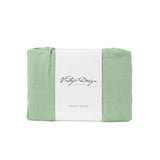 Vintage Design Homewares Pistachio French Linen Quilt Cover Set Queen
