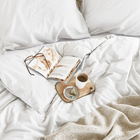 Bedding House Organic Cotton Basic Quilt Cover Set — Allure Home Collections