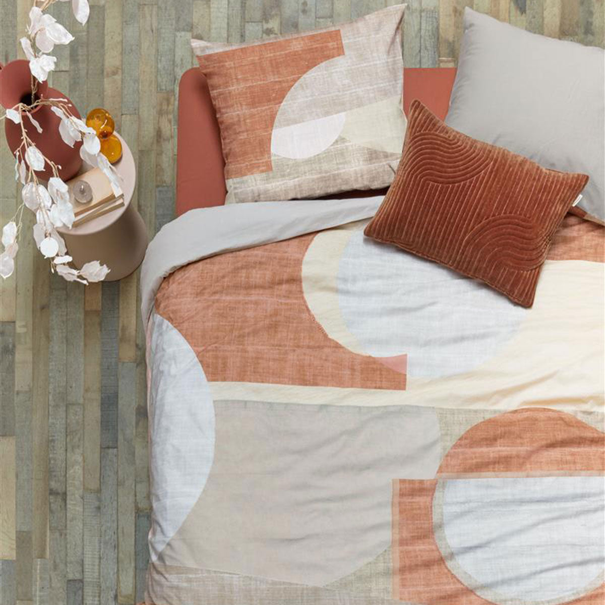 VTWonen Pale Colouring Natural Cotton Quilt Cover Set — Allure Home Collections