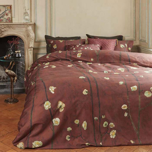 Bedding House Van Gogh Plum Blossoms Cotton Sateen Quilt Cover Set — Allure Home Collections