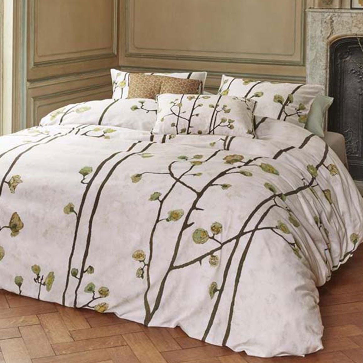 Bedding House Van Gogh Plum Blossoms Sand Cotton Sateen Quilt Cover Set — Allure Home Collections