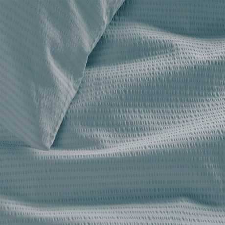 Bedding House Summer Seersucker Cotton Quilt Cover Set — Refined Edition — Allure Home Collections