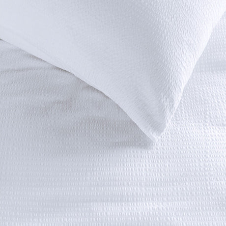 Bedding House Summer Seersucker Cotton Quilt Cover Set — Allure Home Collections
