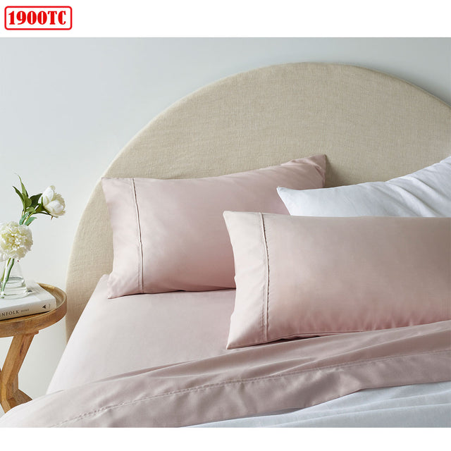 Accessorize 1900TC Cotton Rich Sheet Set — Luxury Bed Linen Collection — Allure Home Collections