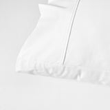 Accessorize 400TC White Bamboo Cotton Mega Super Sheet Set Luxury Bedding Collection