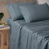Vintage Design Homewares Eucalyptus Hemp Sheet Set Luxury Organic Breathable Bedding