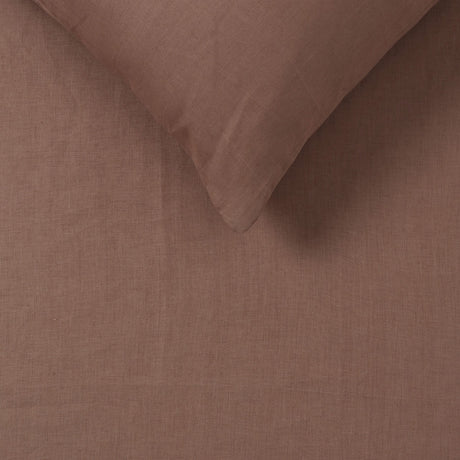 Vintage Design Homewares Hazelnut 100% Hemp Sheet Set Luxury Natural Bedding