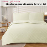 Selsley Coverlet Set, Queen, Light Cream