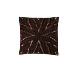 IDC Homewares Bella Sequin Cushion Cover — Cream and Chocolate — Allure Home Collections