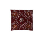 IDC Homewares Maya Sequin Cushion Cover — Orange and Chocolate — Allure Home Collections