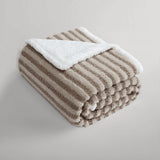 Stawell Striped Boucle Throw Rug, 130x170cm
