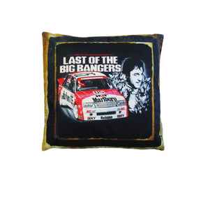 Boujdour retro filled cushion vintage automotive logos
