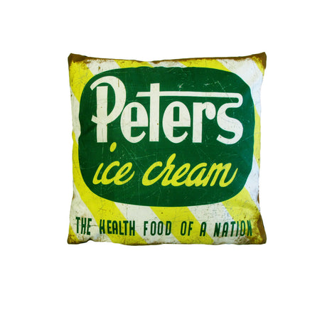 Australian Mancave Retro Cushion Collection — Vintage Automotive and Retro Logos — Allure Home Collections