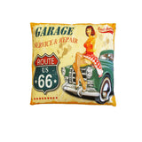 Australian Mancave Retro Cushion Collection — Vintage Automotive and Retro Logos — Allure Home Collections