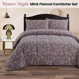 Througham Comforter Set, King, Winter Night