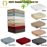 Ramesses 400TC Bamboo/Cotton Sheet Set - Premium Soft Breathable Luxury Bedding