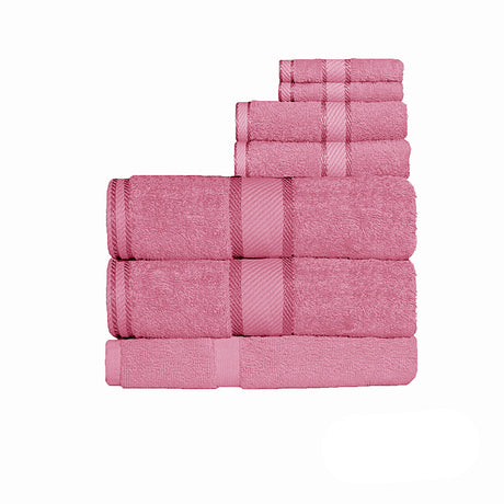 Kingtex 550gsm Cotton 7 Pce Bath Sheet Set Premium Absorbent Luxury Towels