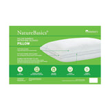 Alastairs 1000gsm Deluxe Bamboo Microfibre Pillow — Anti-Allergenic, Side and Back — Allure Home Collections