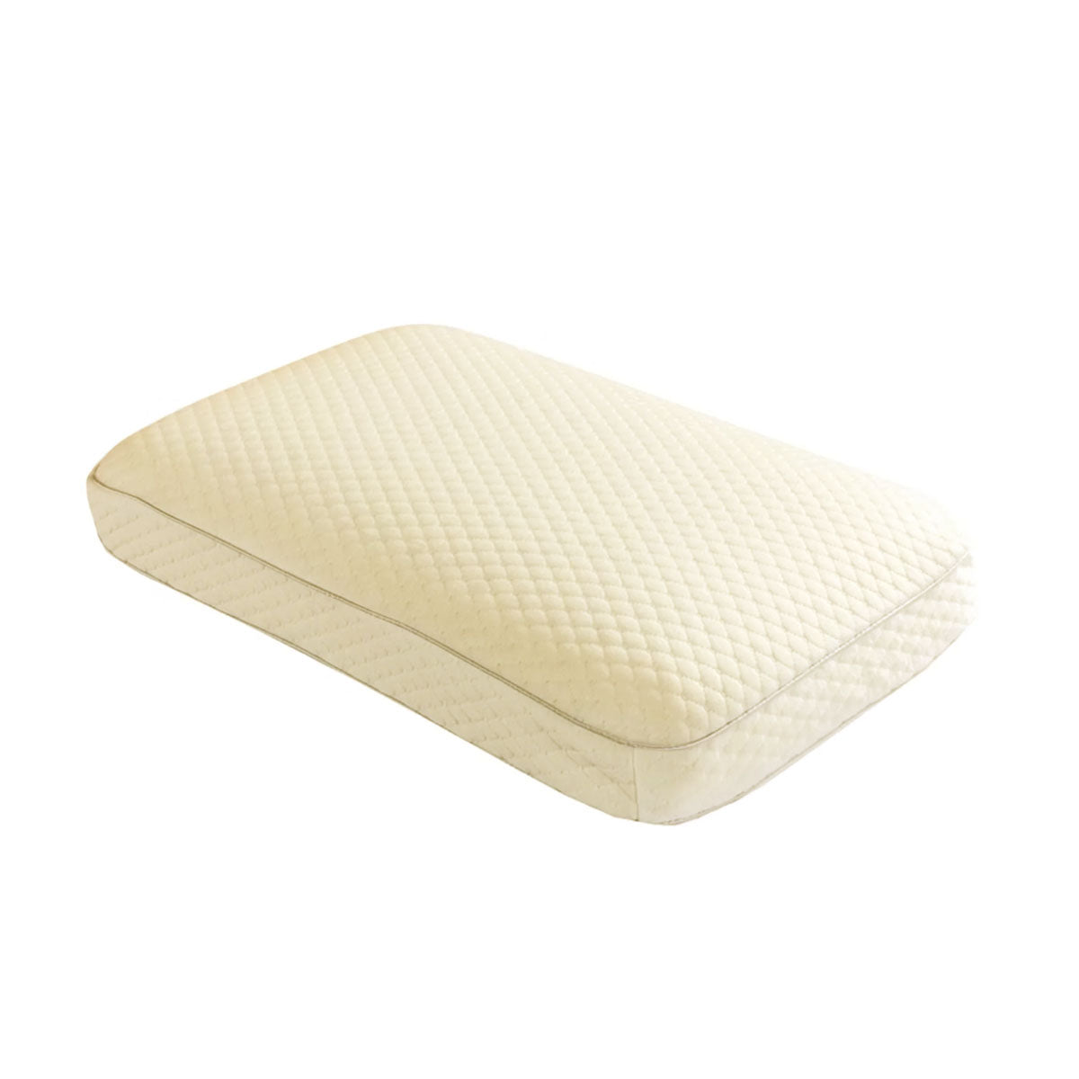 Alastairs Nature Basics Memory Foam Gusset Pillow — 65x40x13cm, Head Neck Shoulder — Allure Home Collections