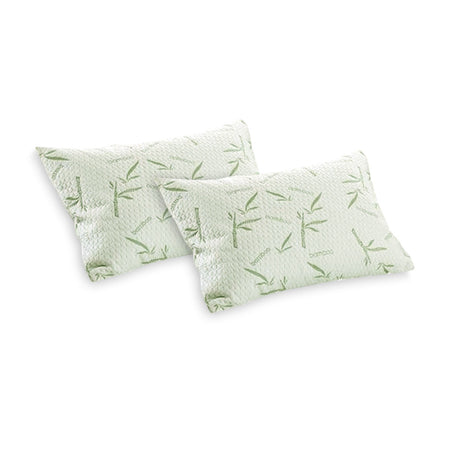 Alastairs Nature Basics Bamboo Waterproof Pillow Protectors — Pair, Standard — Allure Home Collections