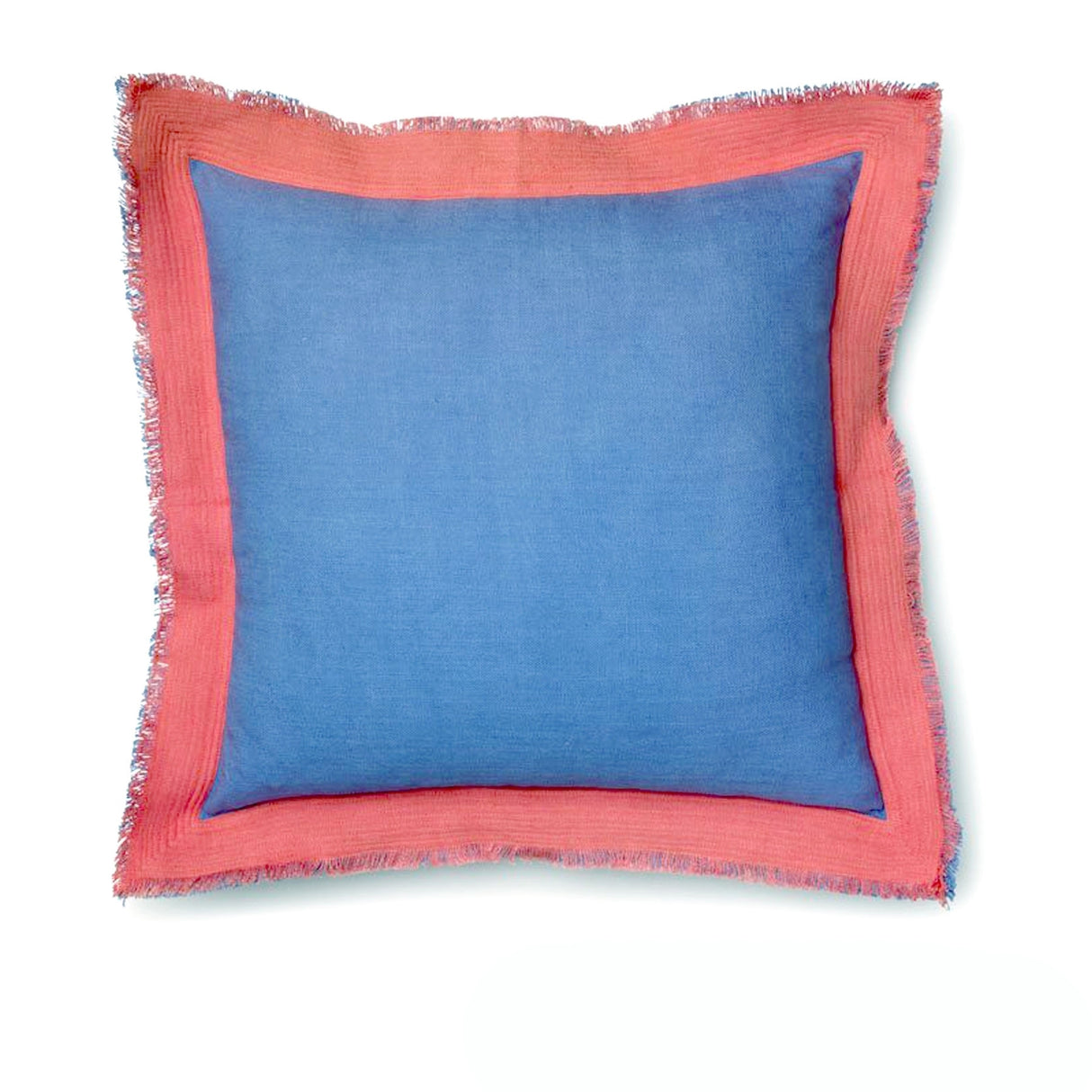 Rapee Coco Flange Cushion Cover — Periwinkle 50 x 50cm — Allure Home Collections