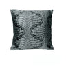Rapee Tux Leaf Cushion Cover — Ivory and Silver — Allure Home Collections