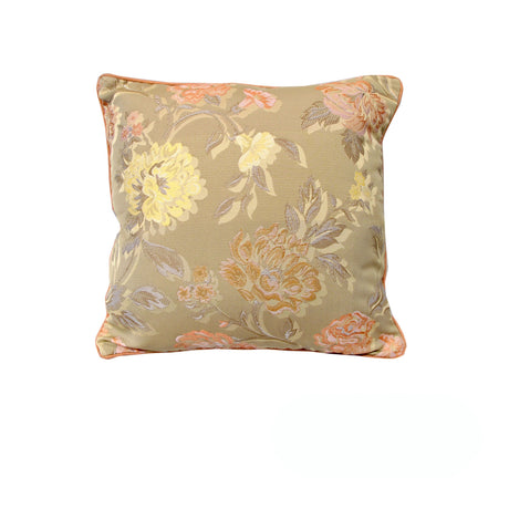 Rapee Bliss Jacquard Cushion Cover — Taupe 43 x 43cm — Allure Home Collections