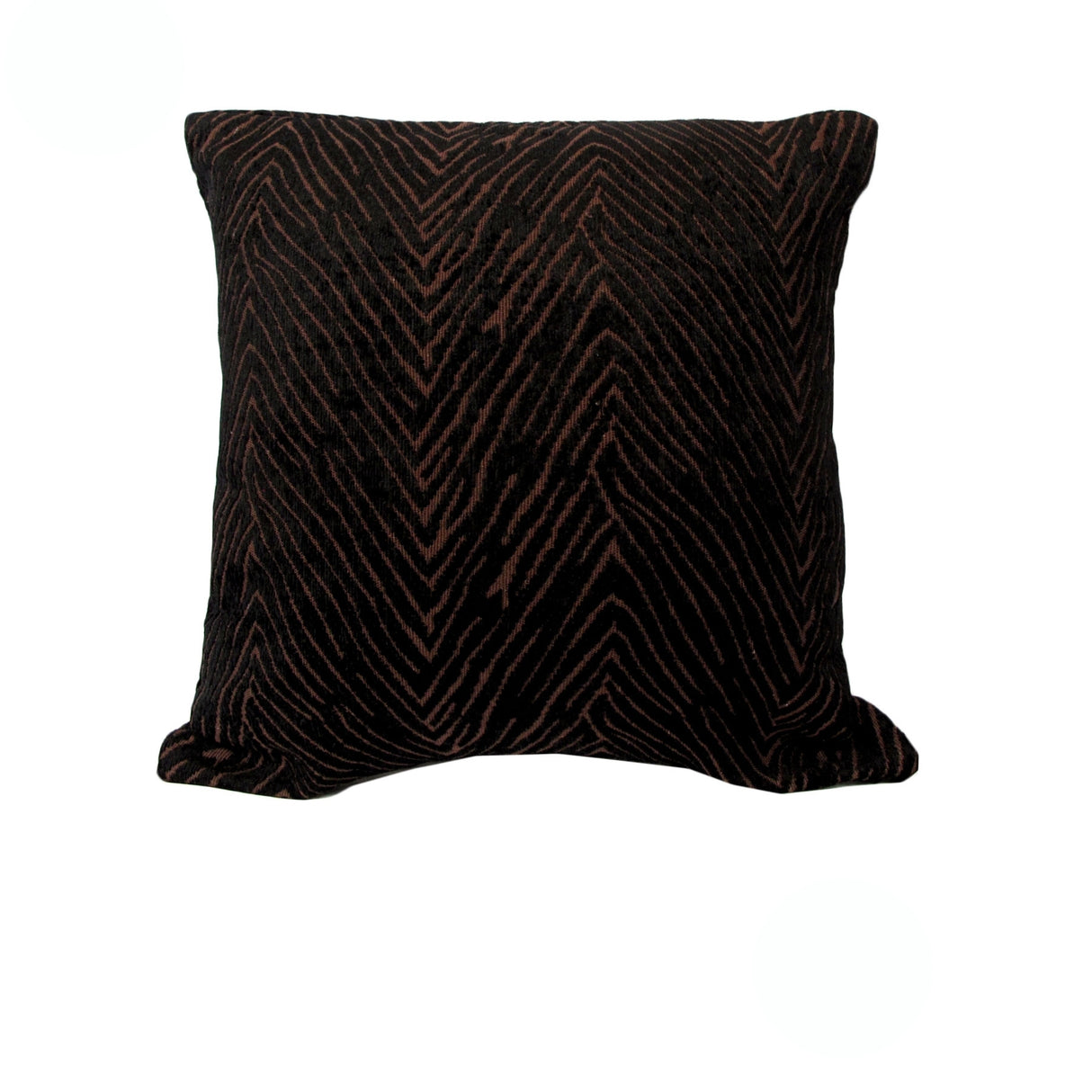 Rapee Capetown Chevron Jacquard Cushion Cover — Black 45 x 45cm — Allure Home Collections