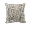 Rapee Capetown Chevron Jacquard Cushion Cover — Ivory 45 x 45cm — Allure Home Collections
