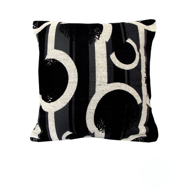 Rapee Labyrinth Texture Cushion Cover — White 45 x 45cm — Allure Home Collections