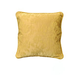 Rapee Mandalay Braid-Piped Floral Jacquard Cushion Cover — Antique and Chocolate — Allure Home Collections
