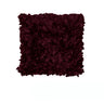 Rapee Morocco Quilted Flange and Ruffle Cushion Cover — Silver and Mulberry — Allure Home Collections