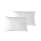 At Home Standard Feather Pillows — Pack of 2, 45x70cm, Machine Washable — Allure Home Collections