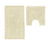 2200GSM 2 Pce Axel 100% Cotton Bath Mat Set - Plush Luxury Bathroom Mats