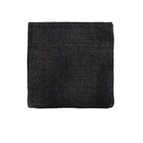 Impressions Australia Oxford Chenille Cushion Cover — Black 45 x 45cm — Allure Home Collections