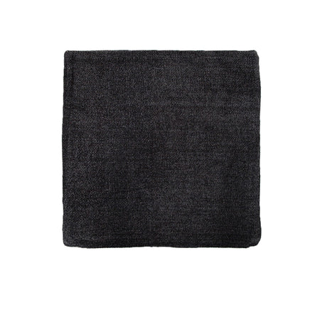 Impressions Australia Oxford Chenille Cushion Cover — Black 45 x 45cm — Allure Home Collections