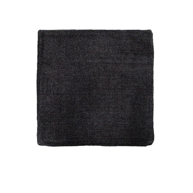 Impressions Australia Oxford Chenille Cushion Cover — Black 45 x 45cm — Allure Home Collections