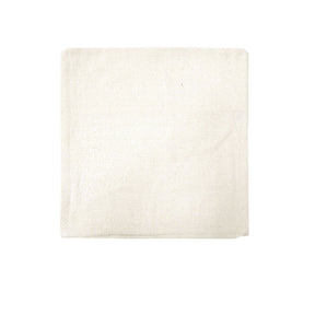 Marrakech Oxford chenille cushion cover cream 45 x 45cm plush pile