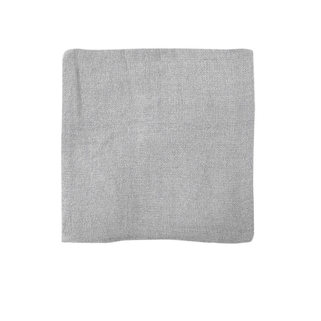 Impressions Australia Oxford Chenille Cushion Cover — Silver 45 x 45cm — Allure Home Collections