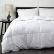 Barnsley white feather and down japara cotton quilt king