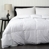 Barnsley white feather and down japara cotton quilt king