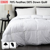 Barnsley Feather and Down Quilt, King, 220GSM
