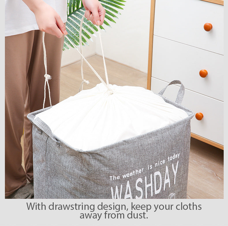 Ex-Large Collapsible Laundry Basket - Pink