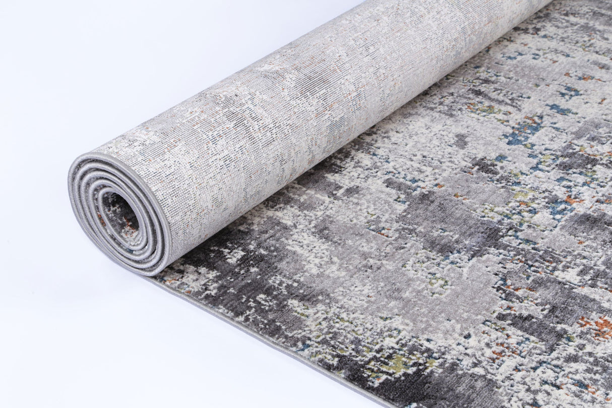Distressed Power Loomed Floor Rug 240 x 330cm