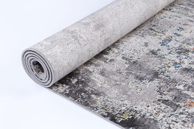 Distressed Power Loomed Floor Rug 240 x 330cm