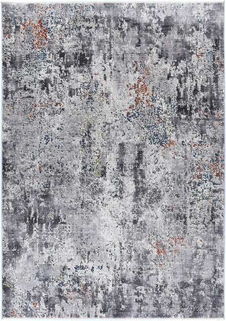Distressed Power Loomed Floor Rug 240 x 330cm, view 2