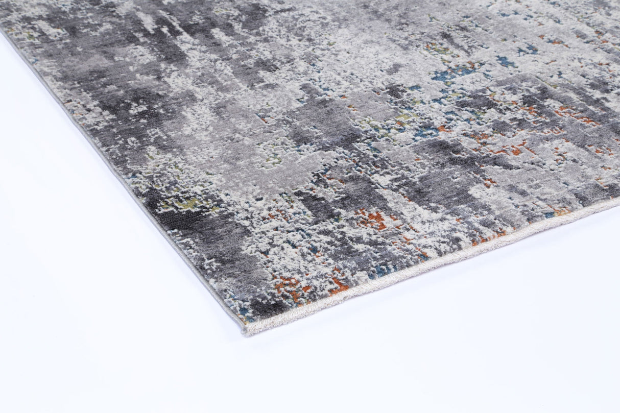 Distressed Power Loomed Floor Rug 240 x 330cm, view 4