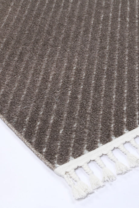 Modern Geometric Floor Rug, Cream Beige 300x400cm - view 5