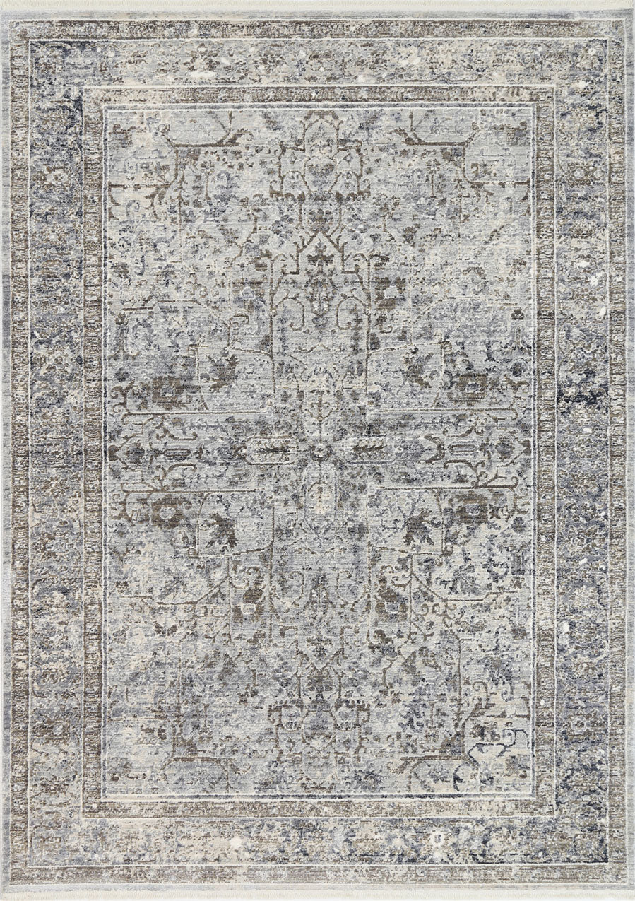 Distressed Power Loomed Floor Rug 240 x 330cm, view 2