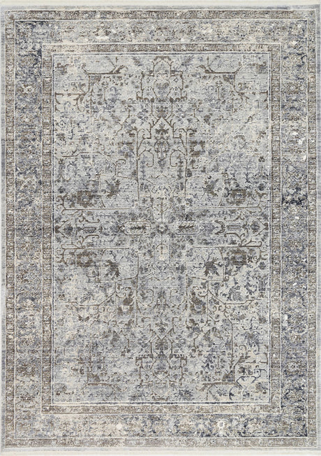 Distressed Power Loomed Floor Rug 240 x 330cm, view 2